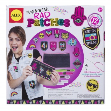 Alex Toys Craft Iron And Wear Rad Patches