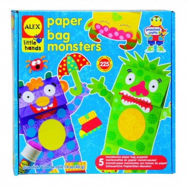 Alex Toys Little Hands Paper Bag Monsters