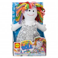 Alex Toys Color A Cuddle Washable Doll