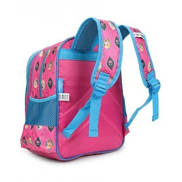 Disney Frozen Trio Pink and Blue School Bag 18 inch