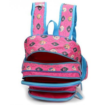 Disney Frozen Trio Pink and Blue School Bag 18 inch