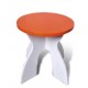 Wood O Plast Kid's Stool Round