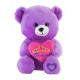 Jungly World Princess Teddy Bear Purple 10 inch