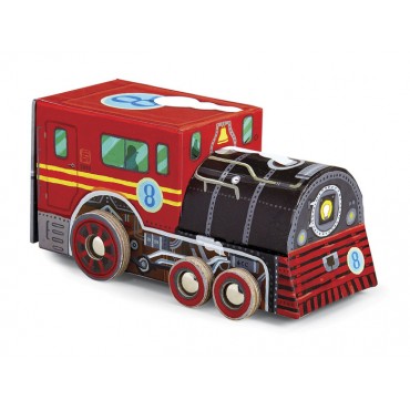 Crocodile Creek Locomotive Vehicle Puzzle