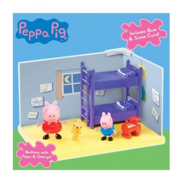 peppa pig bedroom playset