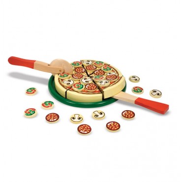 Melissa & Doug Pizza Party Wooden Play Food