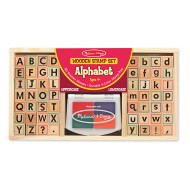 Melissa & Doug Alphabet Stamp Set