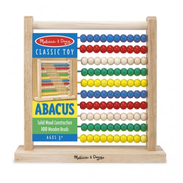 Melissa & Doug Abacus Classic Wooden Toy