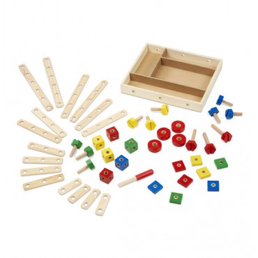 Melissa & Doug Construction Building Set in a Box