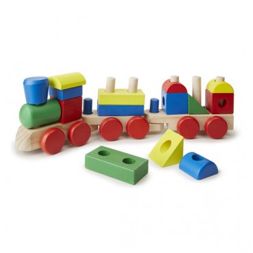 Melissa & Doug Stacking Train Toddler Toy