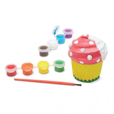 Melissa & Doug Decorate Your Own Cupcake Bank