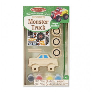 Melissa & Doug Decorate Your Own Monster Truck