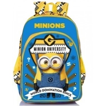 Buy Minion Blue  Yellow School Bag 18 Inch online in India on  GiggleGlorycom