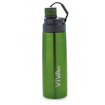 Viva H2O Stainless Steel Sipper Water Bottle 800ml VH5015