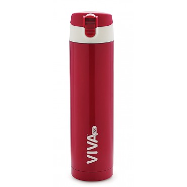 Viva H2O Stainless Steel Sipper Water Bottle 500ml VH5024