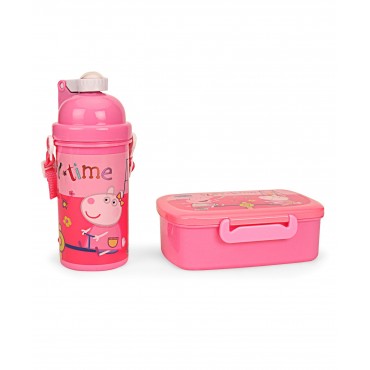 Peppa Pig Drinking Bottle and Lunch Box