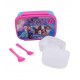 Disney Frozen Friends Magic Blue Lunch Box Pink