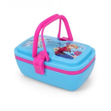 Disney Frozen Beautiful Sisters Lunch Box With Handle Pink