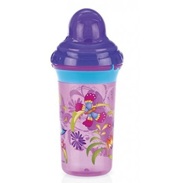 Nuby Flip it Click It No Spill Straw Sipper 270 ml