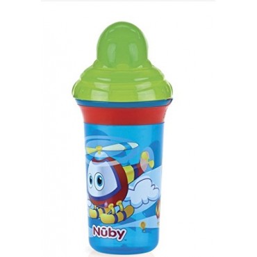 Nuby Flip it Click It No Spill Straw Sipper 270 ml