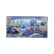 Best Lock Police Harbor Block Set 449 Pieces