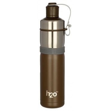 H2O Stainless Steel Water Bottle 550ml SB517