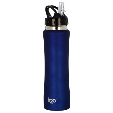 H2O Stainless Steel Sports Sipper Bottle 750 ml SB125