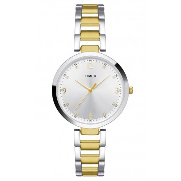 Timex Fashion Analog Silver Dial Girl's Watch - TW000X200