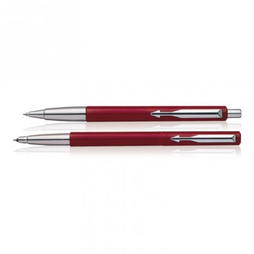 Parker Vector Standard CT(Roller Ball+Ball) Pen (Red)