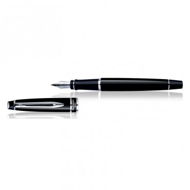 Waterman Expert Black CT Fountain Pen Fine Nib