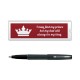 Parker Frontier Matte Black CT Roller Ball Pen with Dad Quote 4