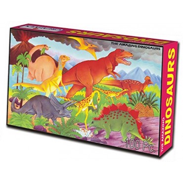 Creative's Amazing Dinosaurs 100 Pcs. Puzzle