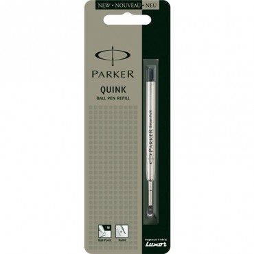 Parker Quink Flow Ball Point Refill Medium Black