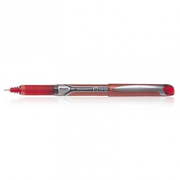 Pilot Hi Techpoint V5 Grip Red PenPack of 12