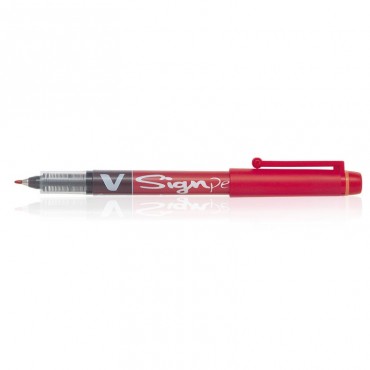 Pilot V Sign Red Pen Pack of 12