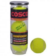 Cosco Championship Tennis Balls - Can of 3 Balls